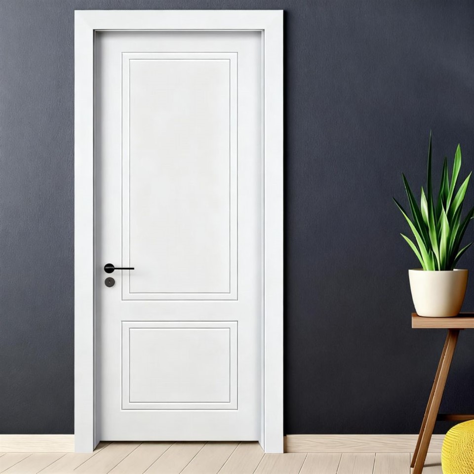 White Composite Door